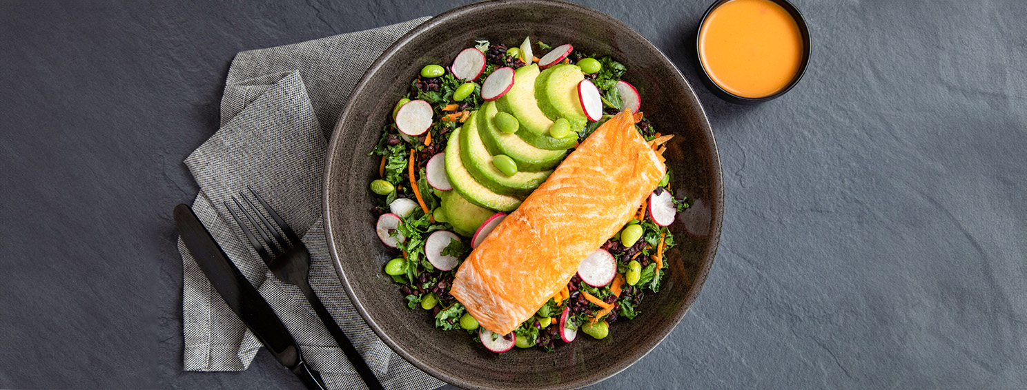 KALE SALMON BOWL